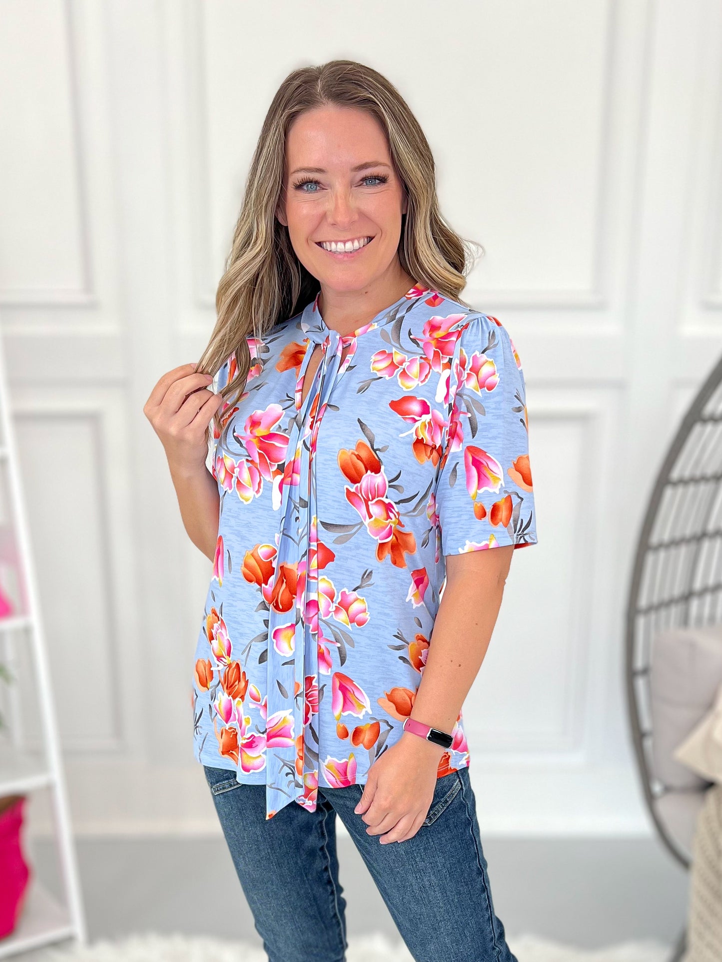 In Mid Bloom Top  -  Final Sale