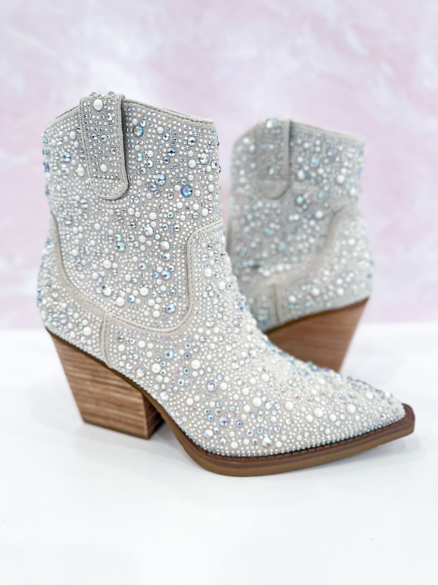 Very G Kady Pearl Boot - Silver