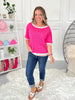 Pink About It Knit Top - Final Sale