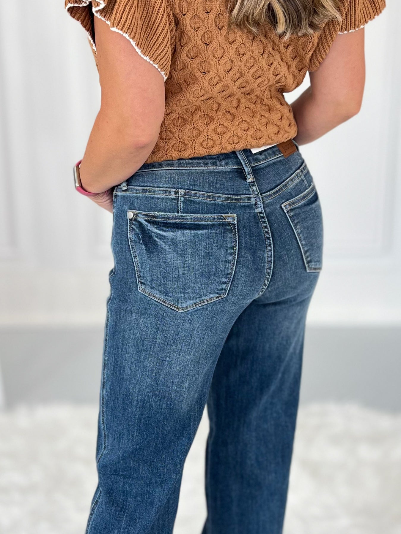 Trendsetter - Judy Blue Tummy Control Vintage Straight Jeans