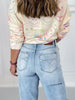 Back And Forth - Judy Blue 90's Destroyed Straight Leg Jeans - Final Sale