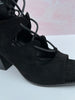 Corky's Wally Wedge - Black Suede
