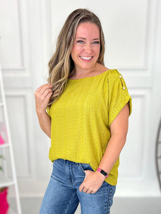 Fresh Limes Top - Final Sale