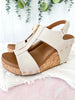 Corky's Zip It Good Wedge - Ivory - Final Sale