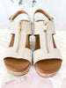 Corky's Zip It Good Wedge - Ivory - Final Sale