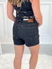 Judy Blue - Tummy Control Black Washed Shorts - Final Sale