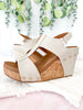 Corky's Zip It Good Wedge - Ivory - Final Sale