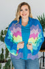 Colors Be Crazy Sweater Cardigan