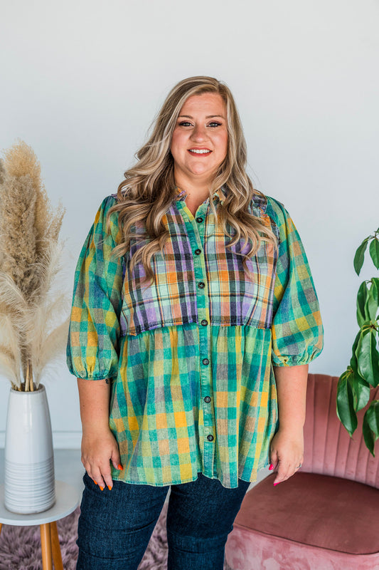 Better Than Before Button Up Top