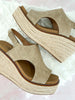 Corky's Freddie Wedge - Taupe - Final Sale
