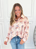 Elegant Essence Button Up Top