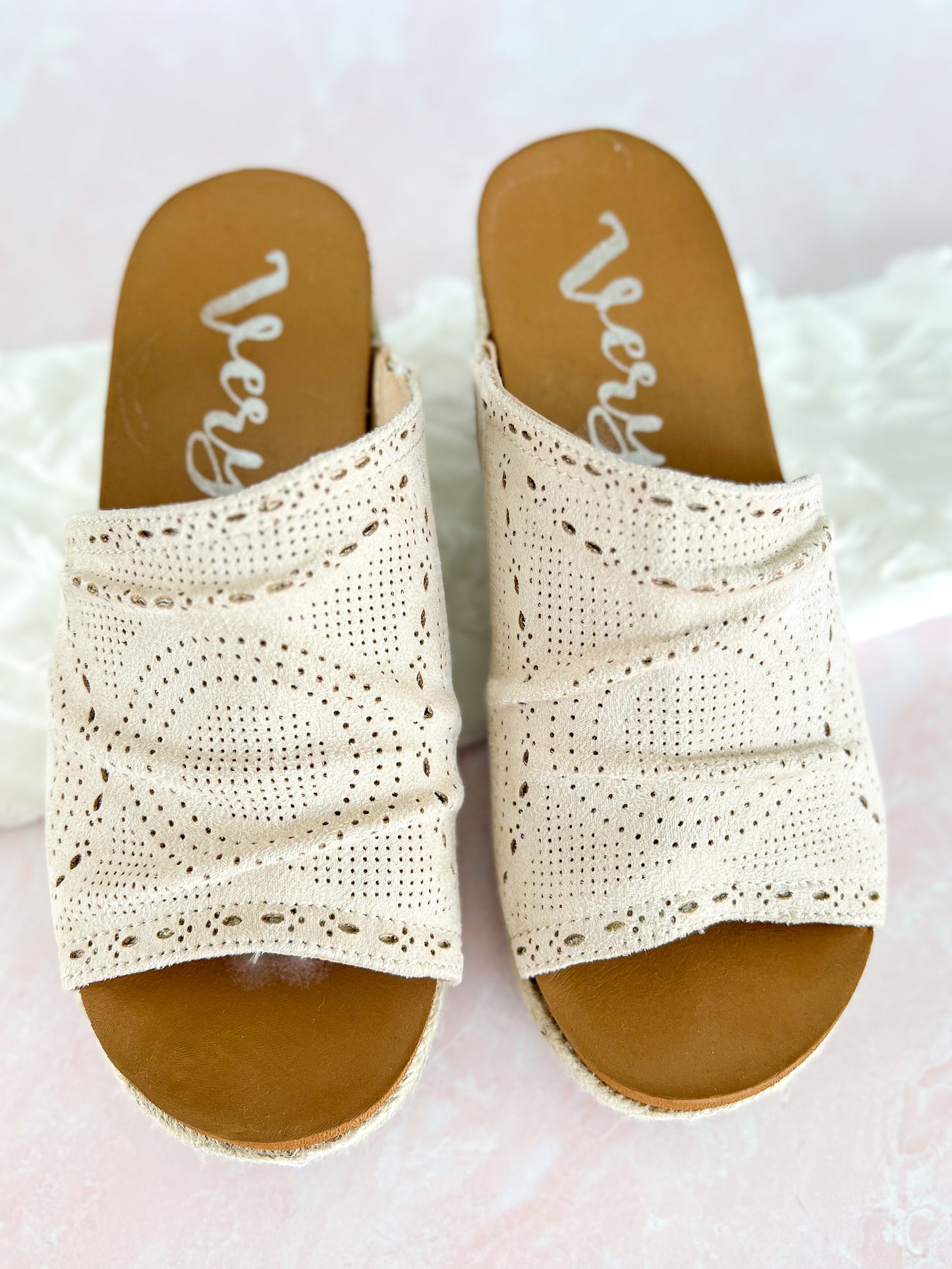 Very G Marie Sandal - Cream - Final Sale