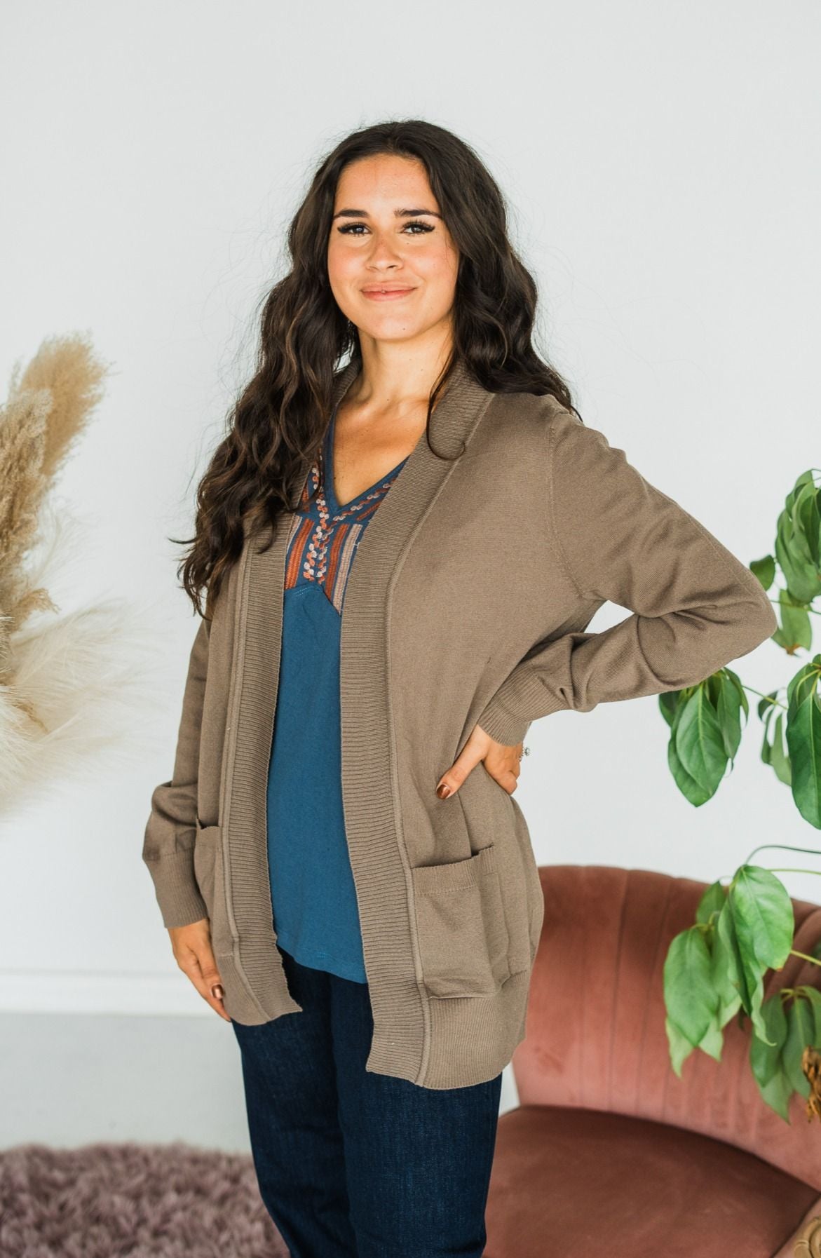 Luxe For Less Pocket Cardigan