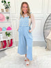 Crazy For Daisies Shoulder Tie Overalls - Final Sale