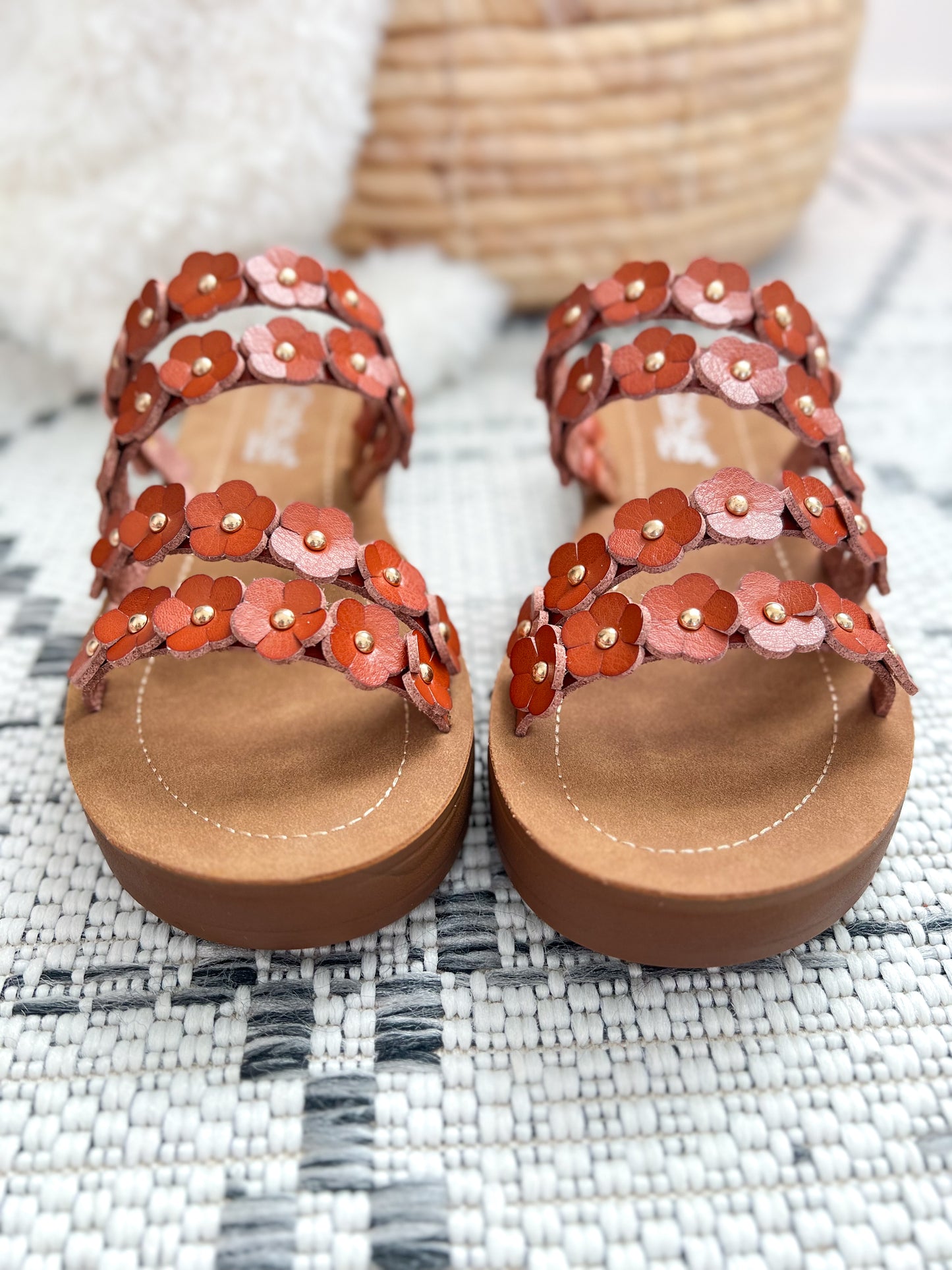 Corky's Garden Party Sandal - Cognac