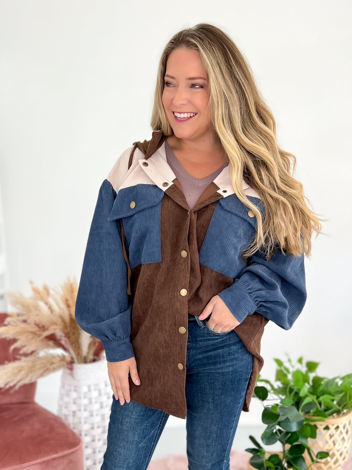 Great Spaces Button Down Jacket