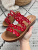 Corky's Garden Party Sandal - Red