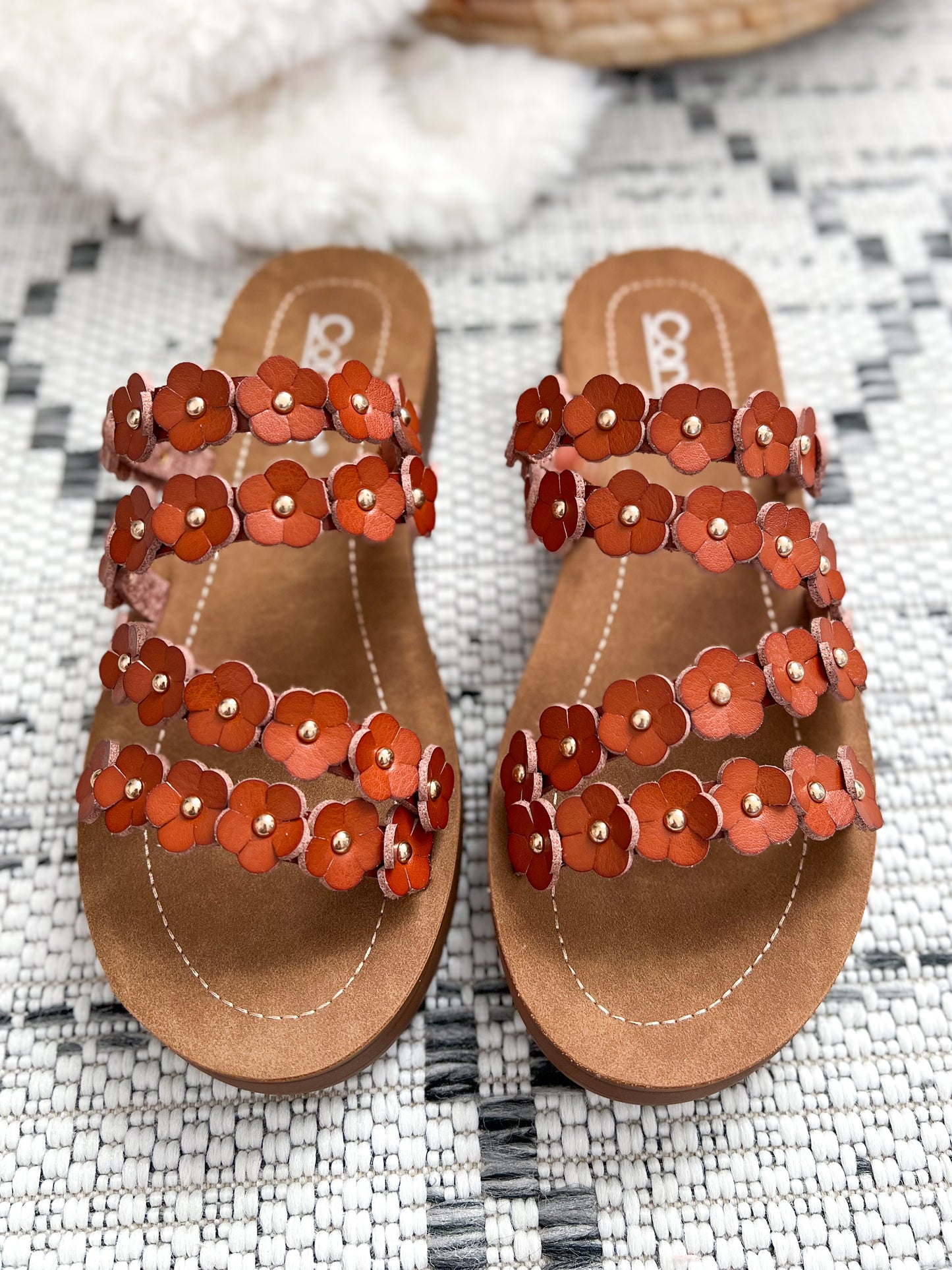 Corky's Garden Party Sandal - Cognac