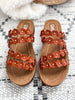 Corky's Garden Party Sandal - Cognac