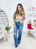 Our Little Secret - Judy Blue Distressed Tummy Control Straight Jeans