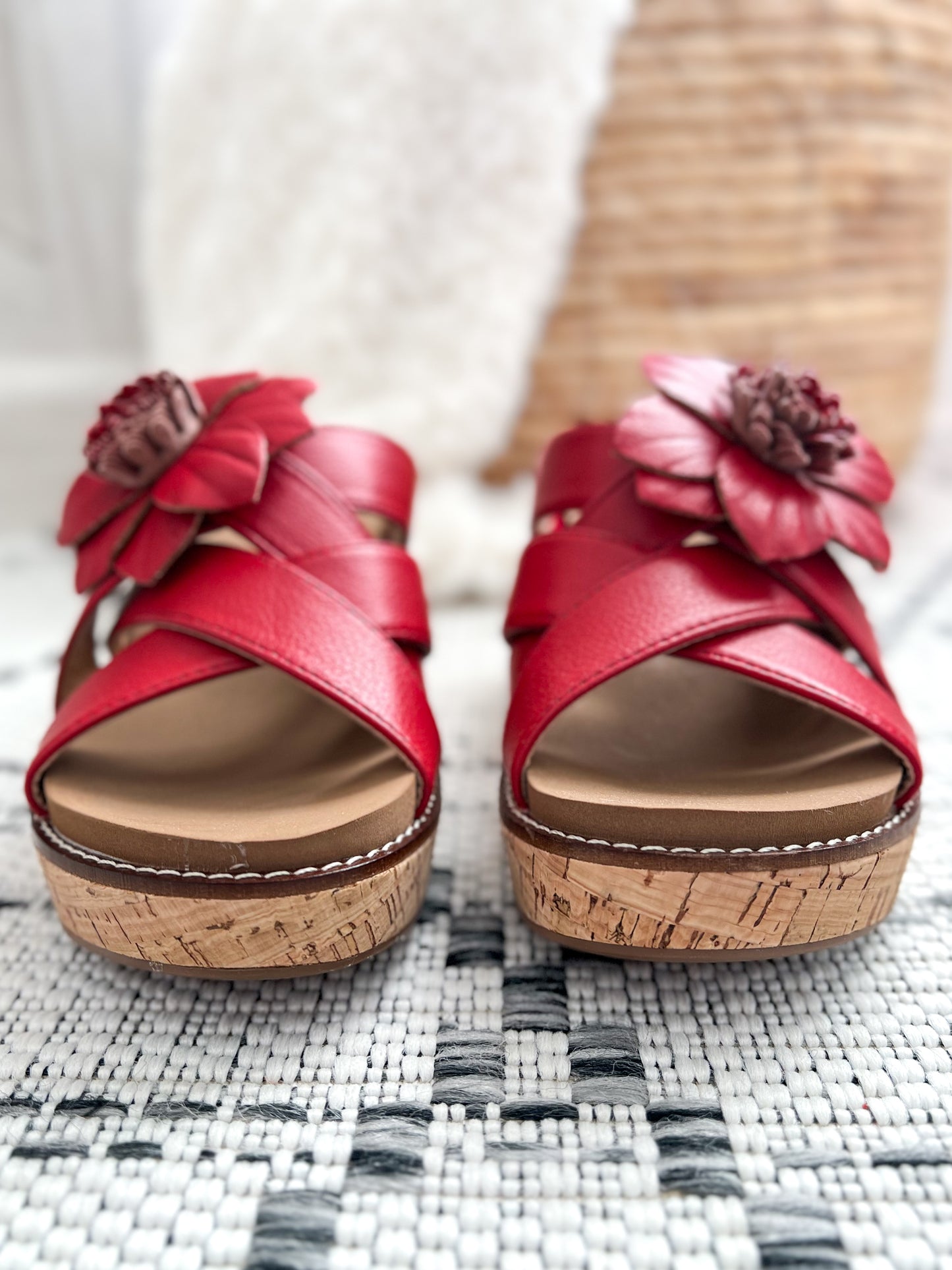 Corkys's Heartbreaker Wedge - Red