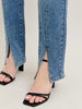 Rock On - Judy Blue Front Seam & Slit Straight Jeans