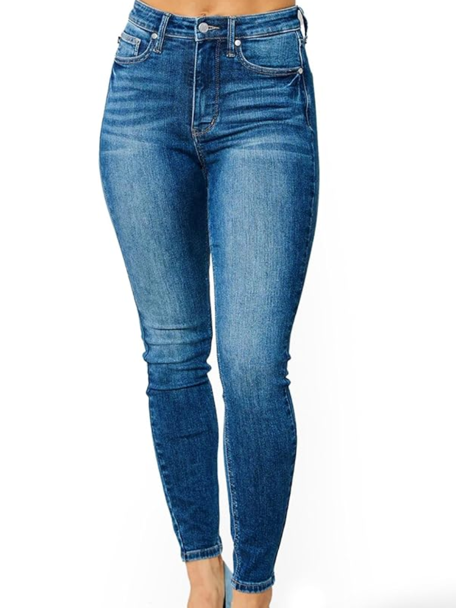 Judy Blue Tummy Control Classic Skinny Jeans- Final Sale