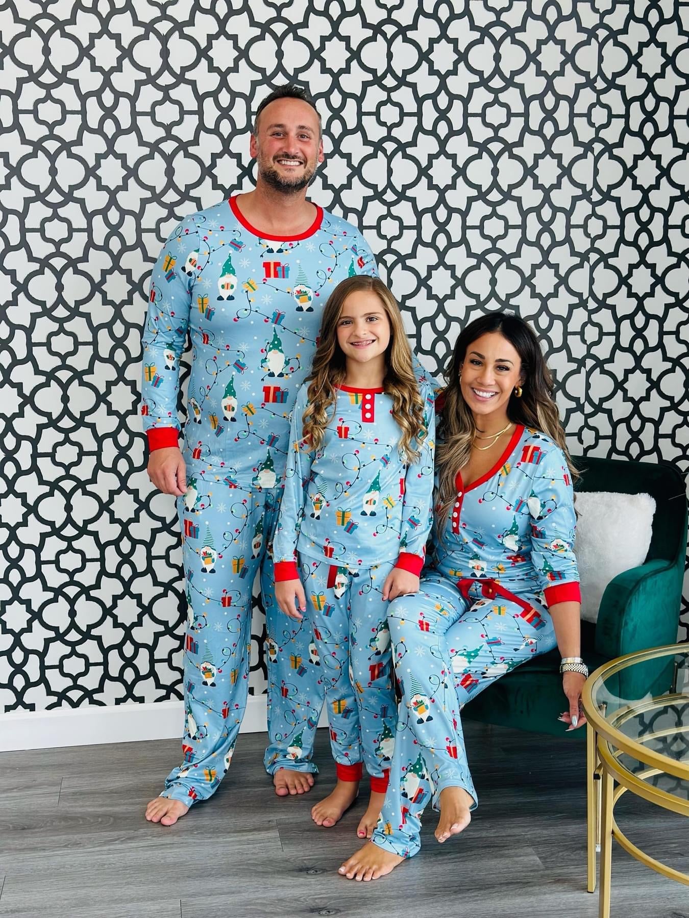 Holiday Pajama Pant Set - Gnome - Mens