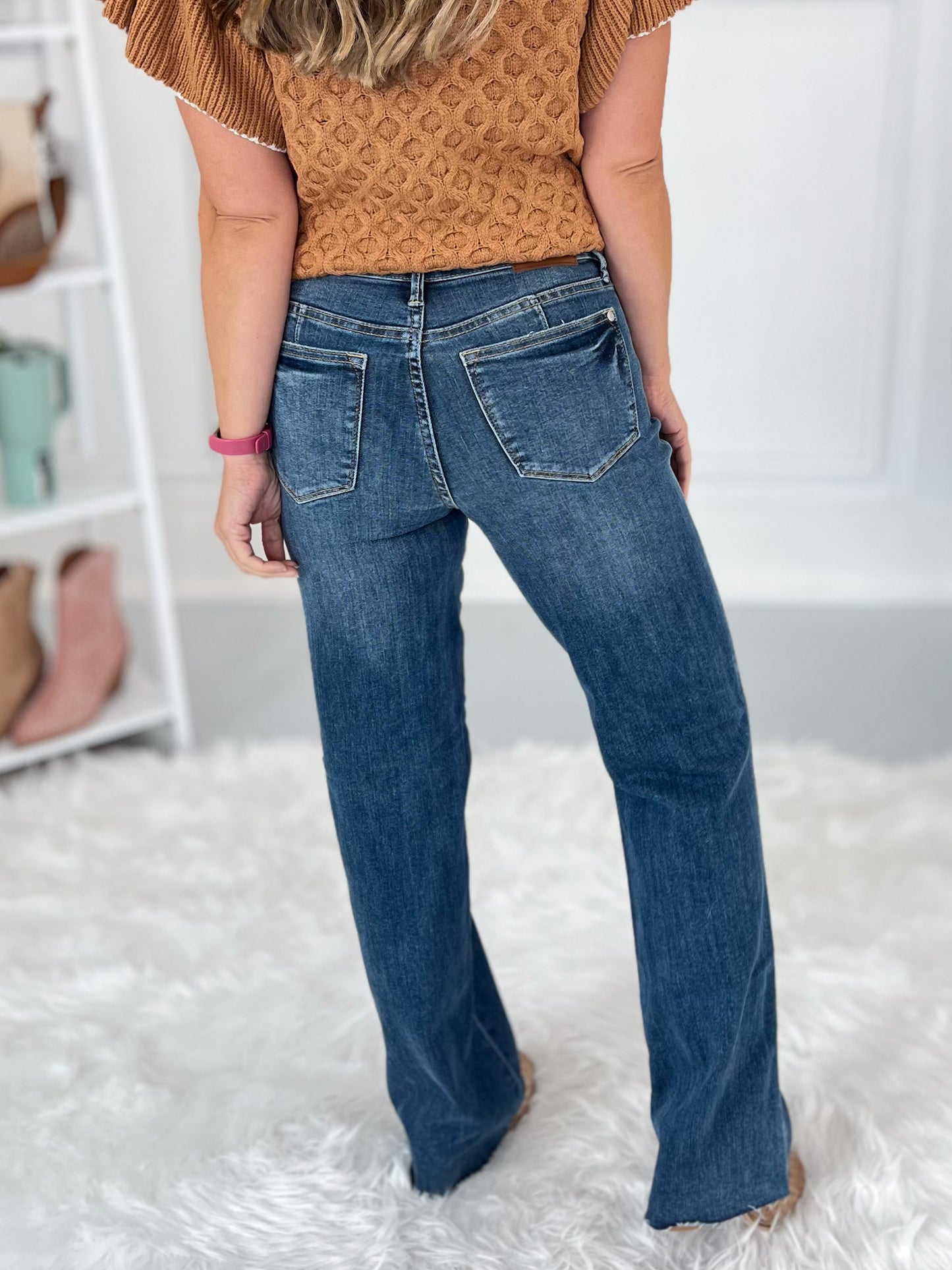 Trendsetter - Judy Blue Tummy Control Vintage Straight Jeans