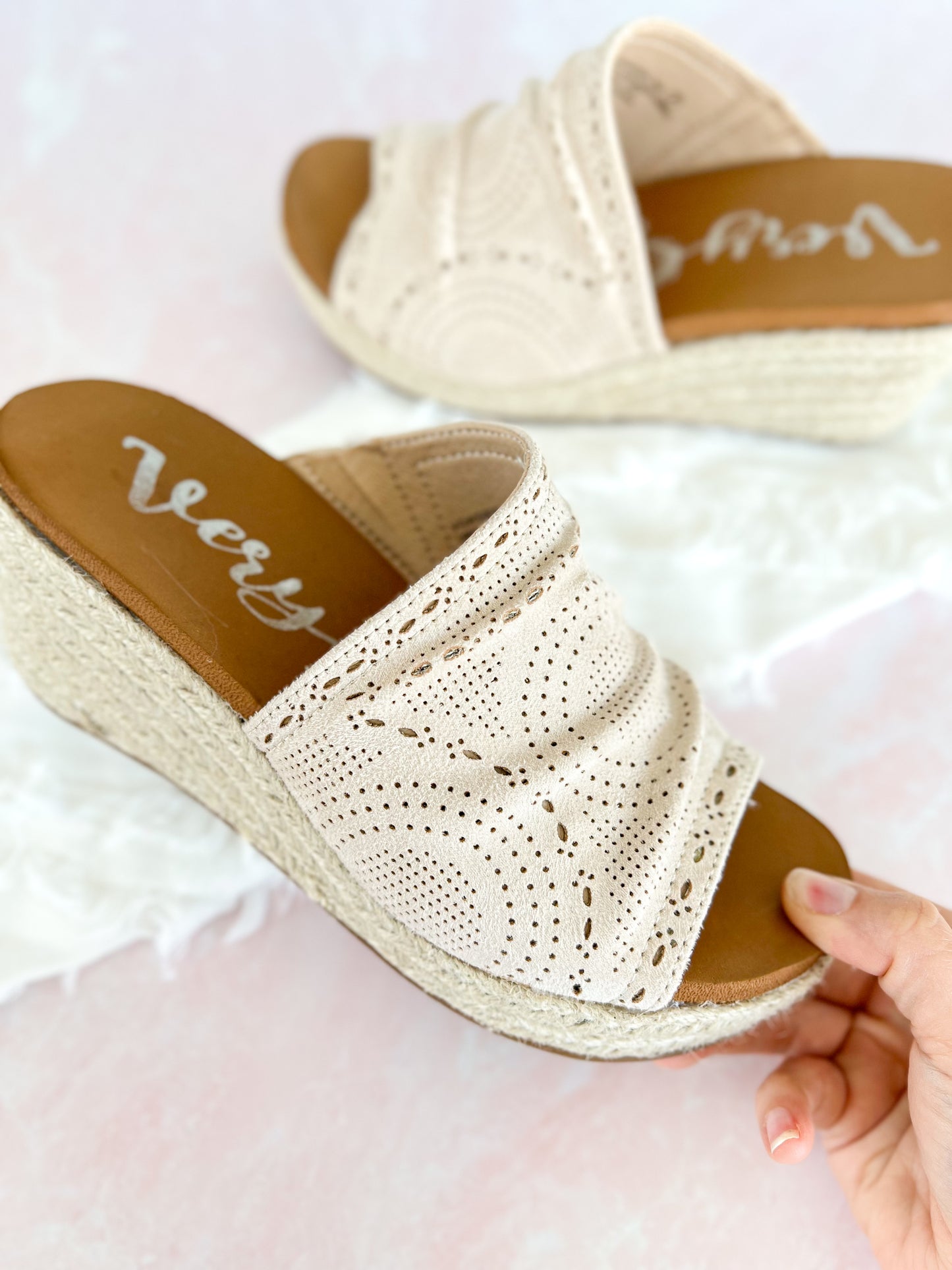 Very G Marie Sandal - Cream - Final Sale