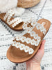 Corky's Garden Party Sandal - White