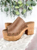 Corky's Baba Bing Heel - Brown Distressed