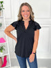 Ruffled Feathers Top - Final Sale