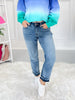 I'm a Believer - Judy Blue Rigid Magic Release Hem Boyfriend Jeans - Final Sale