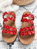 Corky's Garden Party Sandal - Red