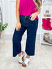Tailor Made - Judy Blue Tummy Control Tailored Crop Wide Jeans