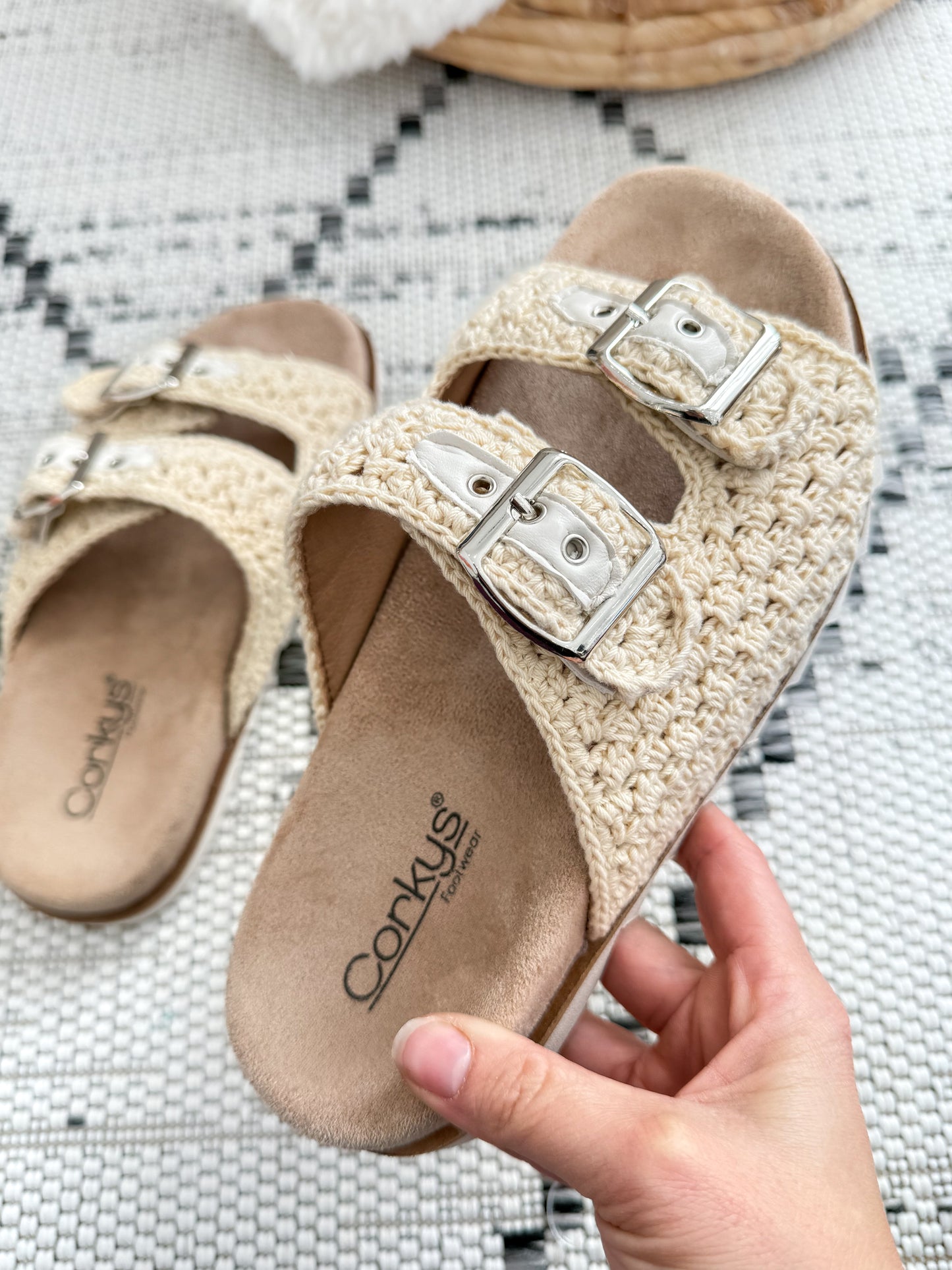 Corky's Dash Sandal - Natural