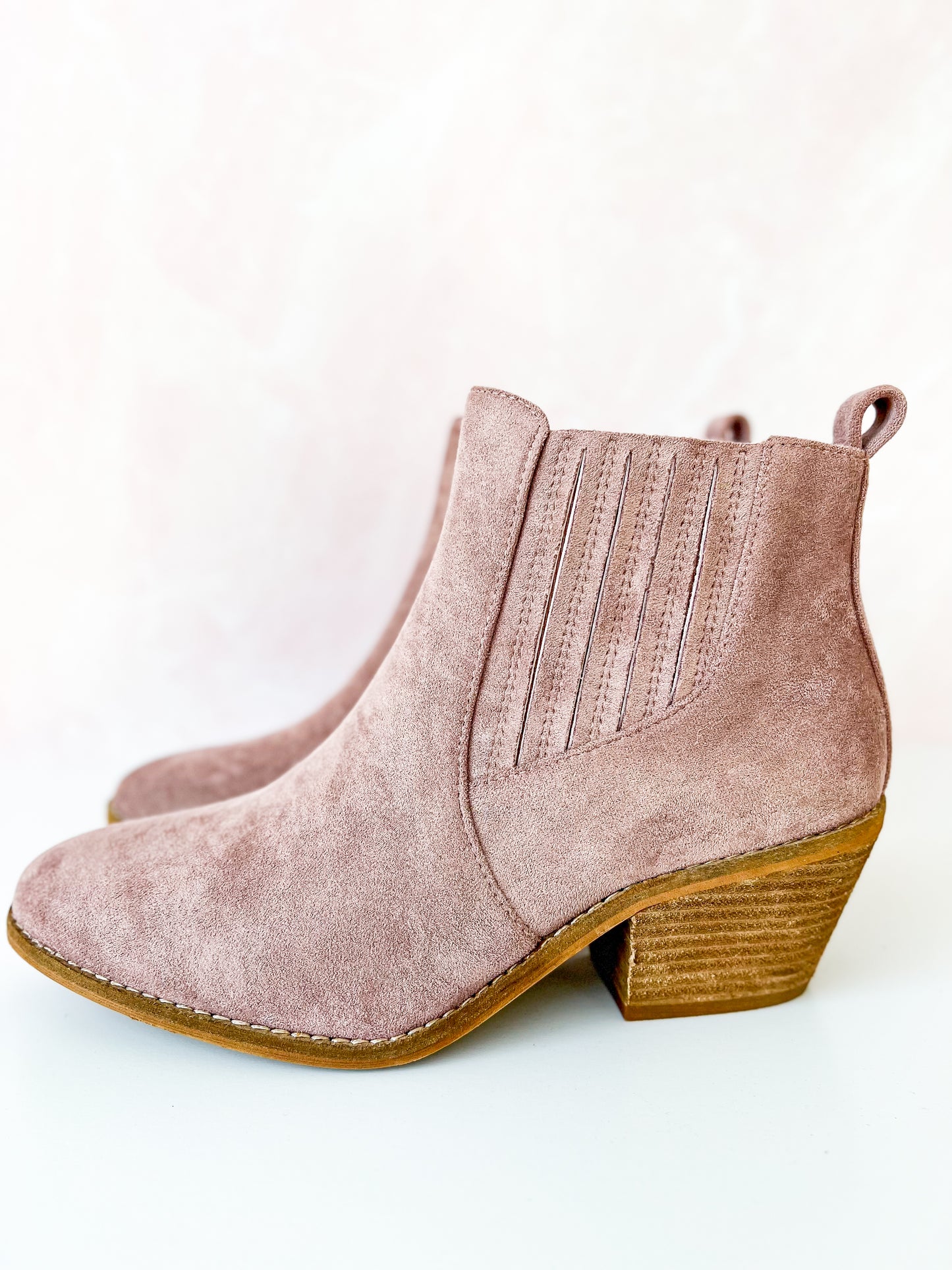 Corky's Potion Boot - Blush Suede