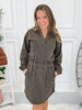 Watch Me Work Utility Dress