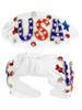 USA Lettering Jeweled Headband - Final Sale