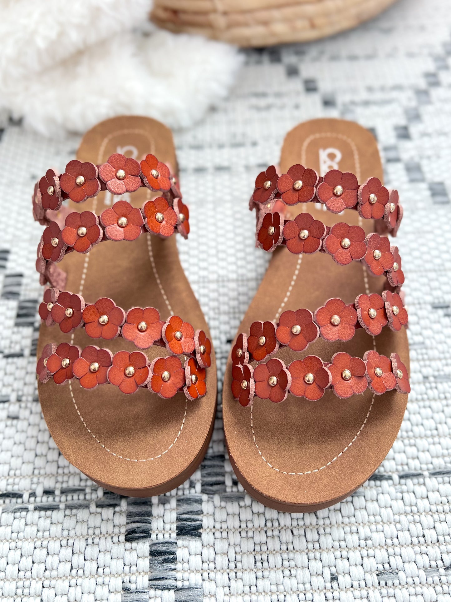 Corky's Garden Party Sandal - Cognac