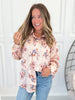 Elegant Essence Button Up Top