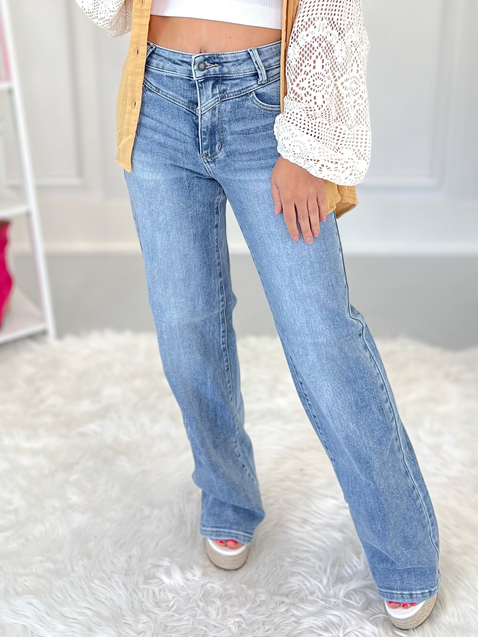 Wide Leg Denim | Judy Blue Cropped Wide Leg Jeans – Resort to Style