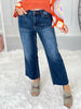 One Sweet Day  - Judy Blue Cropped Wide Leg Jeans