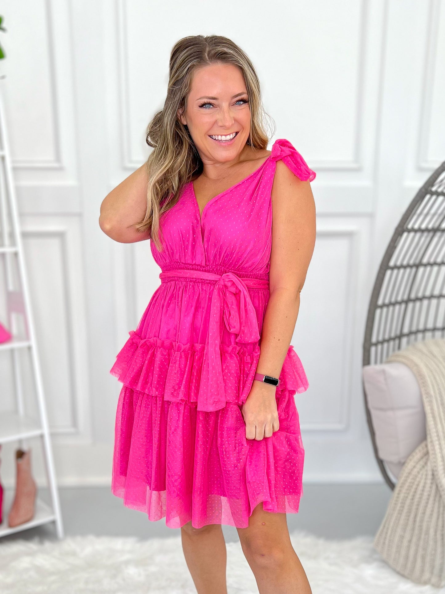 Pink And Perfect Dress  -  Final Sale