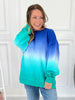 Ombre Cozy Cord Sweatshirt