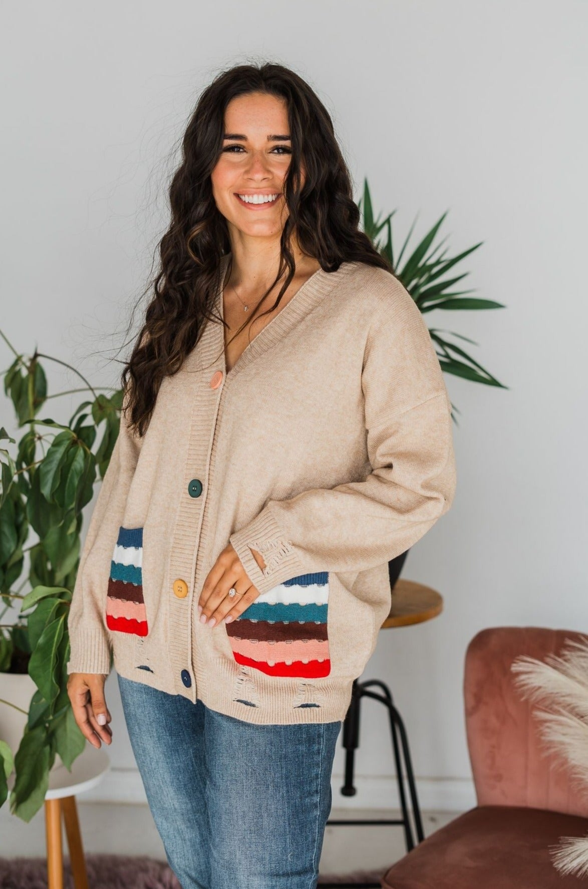 Perfect Little Pockets Sweater Cardigan
