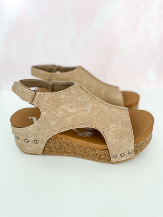 Very G Rein Wedge - Taupe