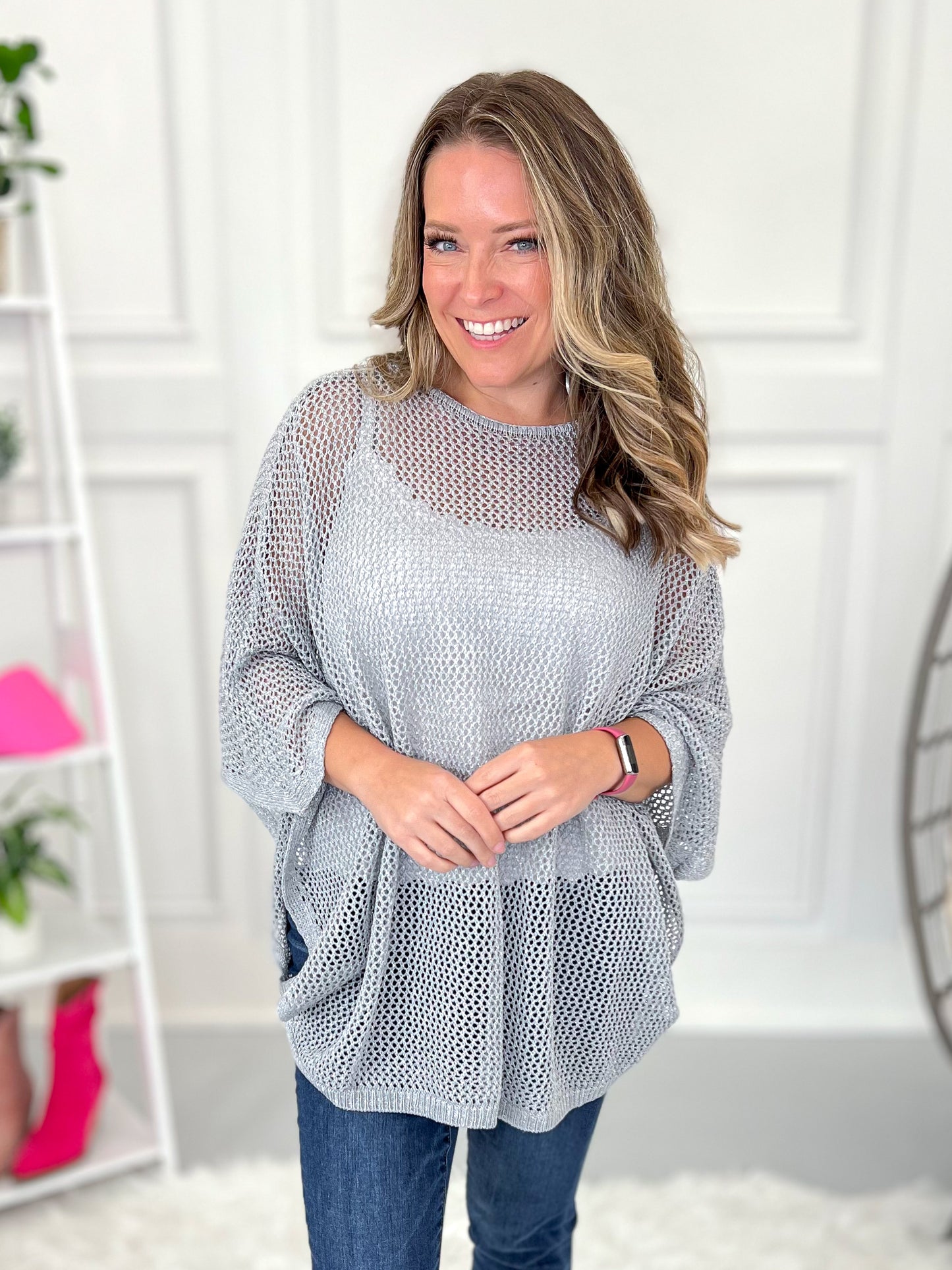 Shine Like No Other Knit Top - Final Sale