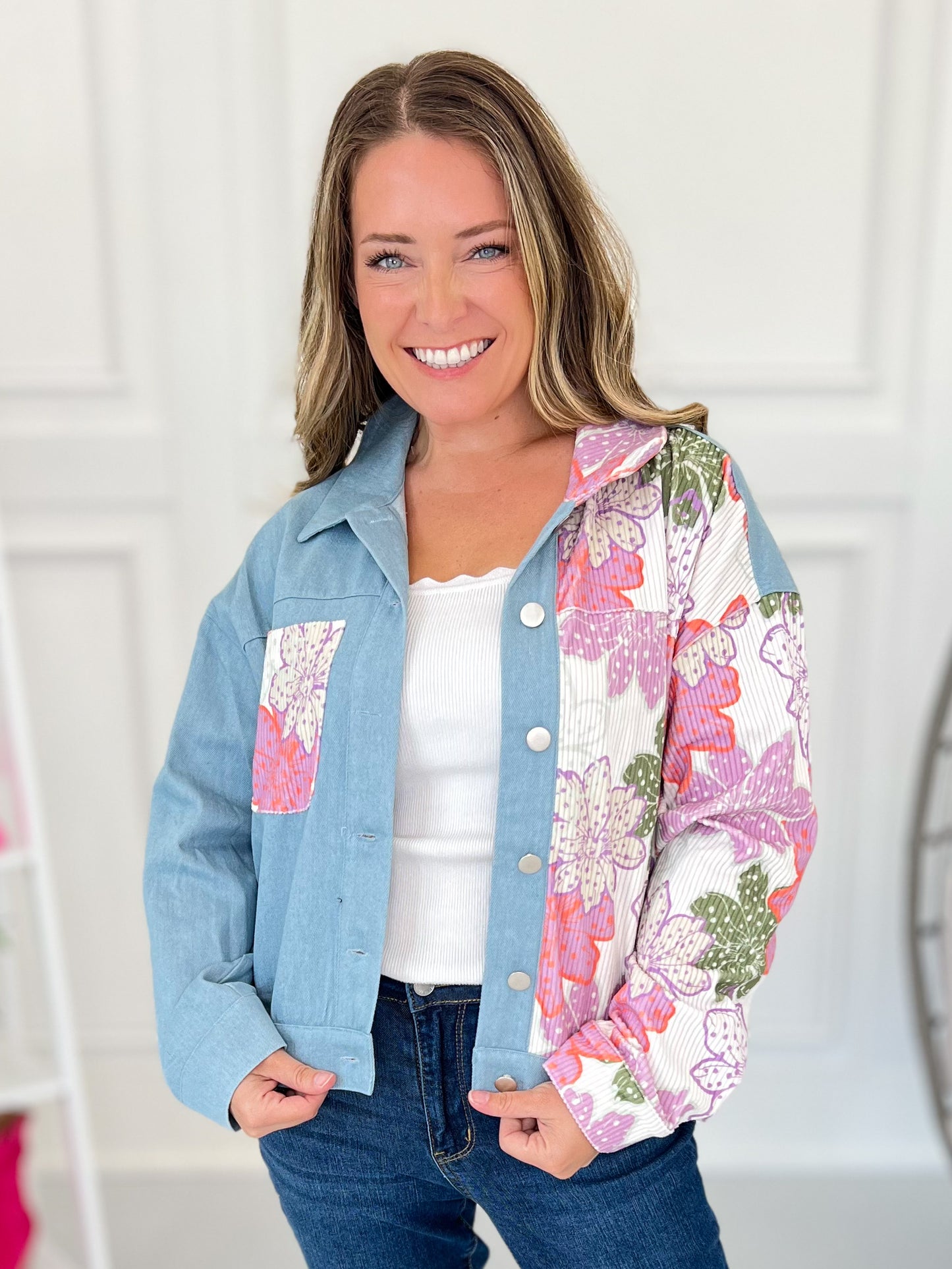 Flaunting My Floral Jacket - Final Sale